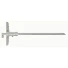 Tesa 00510177 vernier depth caliper - convertible model with Fixed Stop Plate and Short Cut Measuring Face 0-250mm