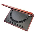 Starrett 436.1MXRLZ-450 Outside Micrometer features ratchet stop, lock nut and carbide face. 425-450mm, 0.01mm Grad