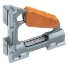 TESA 05331002 Precision Spirit Level, Square Model with Magnetic Insert, 0.05 mm Analogue Scale Interval, 40 mm Height, 150 mm Width, 150 mm Length