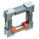 TESA 05331206 Precision Spirit Levels with 4 Measuring Face, 0.02 mm Analogue Scale Interval, 200 mm Height, 200 mm Width, 40 mm Length