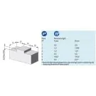 Tesa Gauge Blocks for the Calibration of Comparators UPC and UPD S59110489 set of 11 pieces with DAkks cert Uncert ±.000030mm