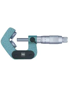 Tesa 00410005 ISOMASTER AS Micrometer with Prismatic Measuring Faces 50-65mm , Three-Flute V-Anvil (60')