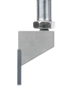 TESA 03510602 Insert with Off-Centre Narrow Face, Lock Nut for Radial Alignment, Length 5 mm