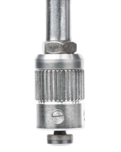 TESA 03510902 Insert with a Flat Measuring Face, Ø 2.5 mm, Adjustable Parallelism, Counter-Nut for Radial Alignment