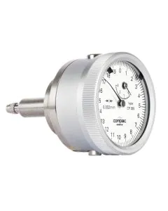 Tesa COMPAC CP 355 Dial Gauge 3mm travel .002mm Res with Back Mounted Plunger