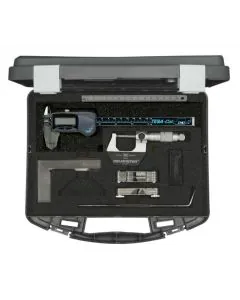 Tesa 00511017 ISOMASTER (0 ÷ 25 and 25 ÷ 50 mm) + TWIN-CAL IP67 (150 mm, round rod) + depth caliper (150 mm) + accessories set