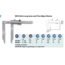Tesa 00510941 vernier caliper with Extra Long Jaws and Fine Adjust Device 0-1000mm